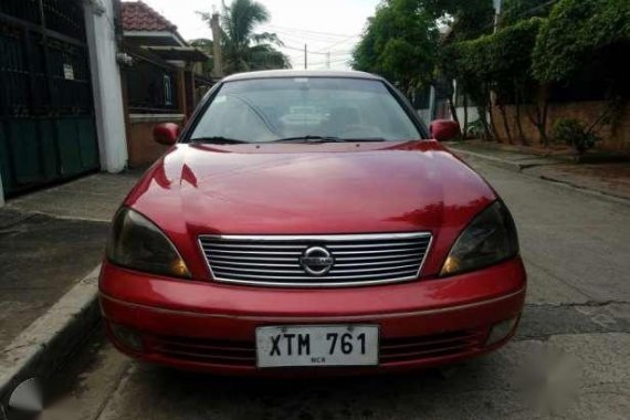2005 Nissan Sentra GS AT Red For Sale 