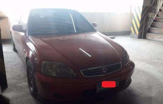 Honda Civic Vti Automatic 1999 Red For Sale 