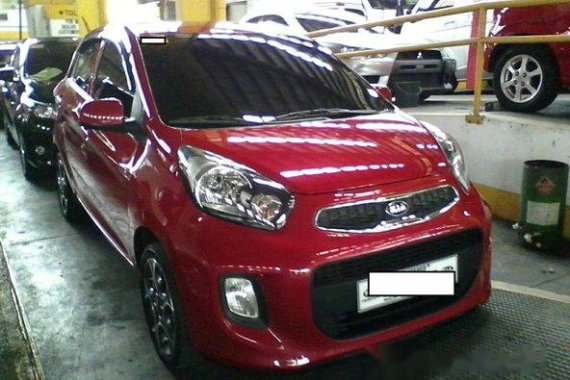 For sale Red Kia Picanto 2016