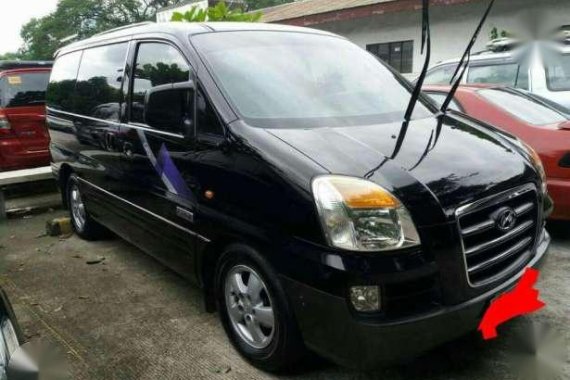 2007 Hyundai Starex CRDi Black For Sale 