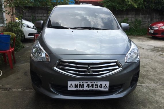 2016 Mitsubishi Mirage G4 sedan grey for sale 