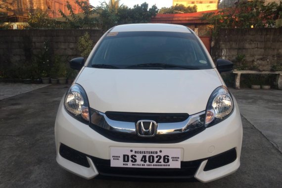 2016 Honda Mobilio 1.5 Hatchback white for sale 