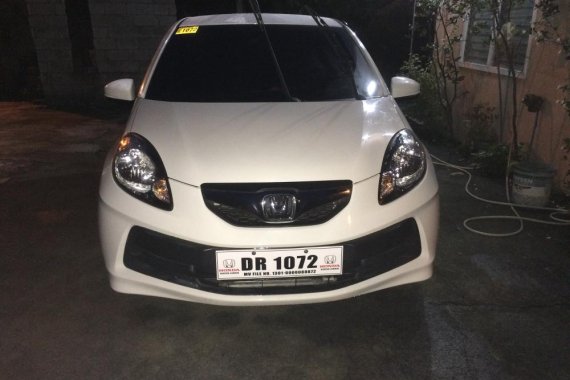 2016 Honda Brio 1.3 hatchback white for sale 