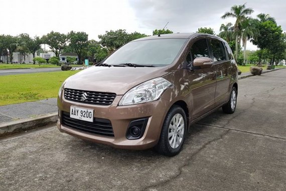 2014 Suzuki Ertiga GL Van brown for sale 