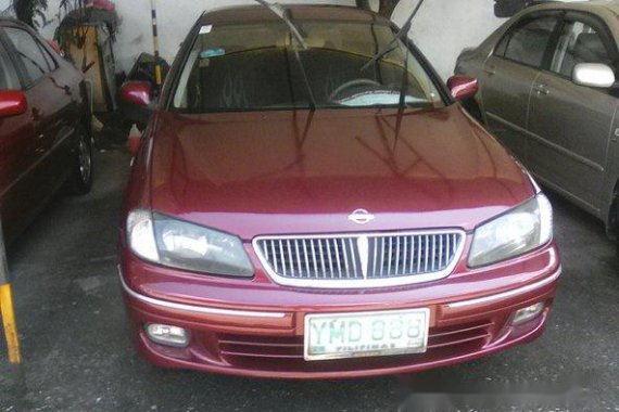 FOR SALE RED Nissan Sentra 2003