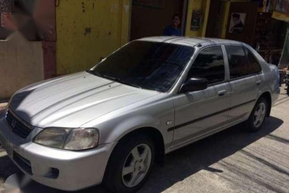 Honda City Lxi 2002 MT Silver For Sale 