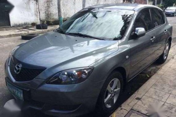 2006 Mazda 3 Hatchback AT Gray For Sale 