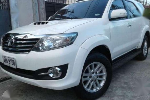 Toyota Fortuner 2014 G AT White For Sale