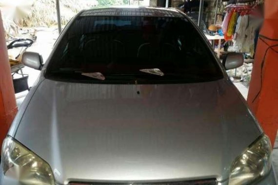 Toyota Vios 2005 Manual Silver For Sale 