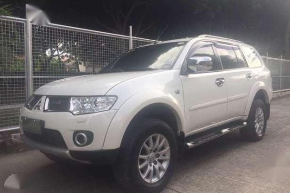 2013 Mitsubishi Montero GTV AT White For Sale 