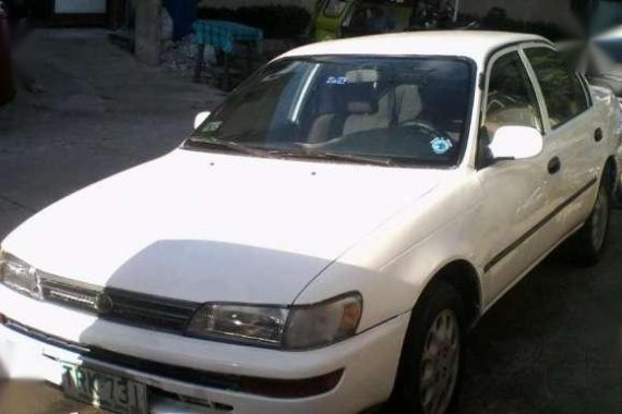 Toyota Corolla XE 1994 MT White For Sale 