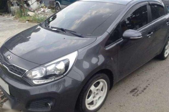 Rio KIA 2014 HB MT 1.4 Gray For Sale 
