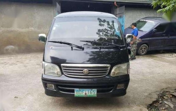 2007 Toyota Hiace Grandia 1kz Black For Sale 