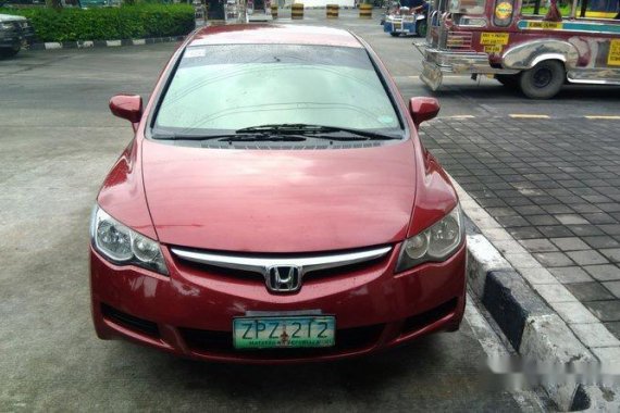 Honda Civic 2008 RED FOR SALE