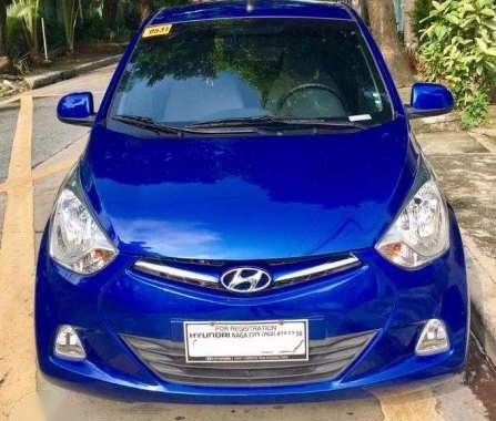 Fresh Hyundai Eon 2016 GLS Blue For Sale 