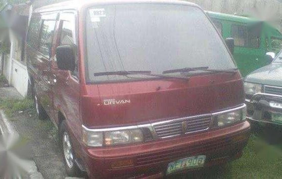 nissan urvan 2009 model 18 seaters shuttle 27 diesel