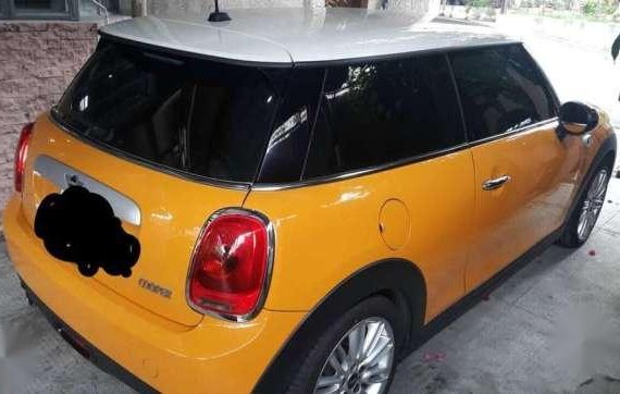 Mini Cooper 2015 AT Yellow Coupe For Sale 