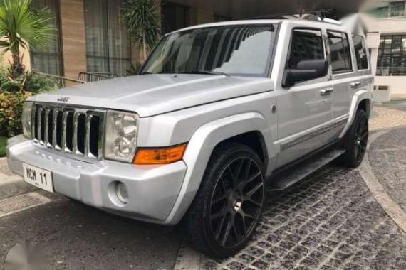 2007 Jeep Commander AT Silver For Sale