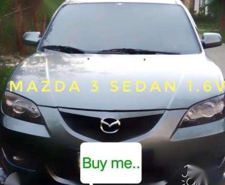 Mazda 3 Sedan 1.6V Metallic Gray
