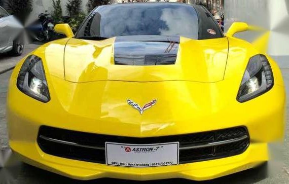 2017 New Corvette C7 Stingray Yellow For Sale 