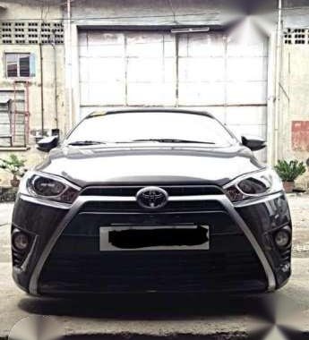 2015 Toyota Yaris 1.5 G AT Black For Sale 