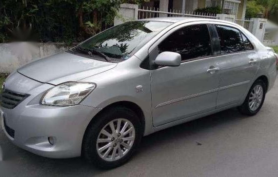 2012 Toyota Vios 1.3G AT Silver For Sale 