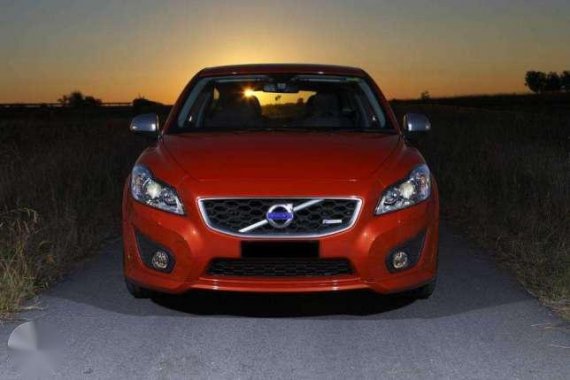 orange volvo A T sports