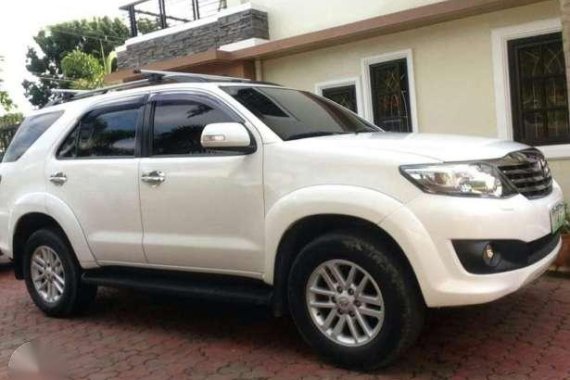 2012 fortuner G manual 4x2