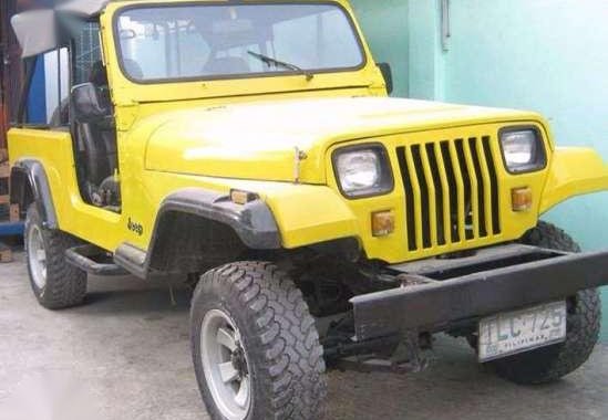 Assembled Wrangler Jeep