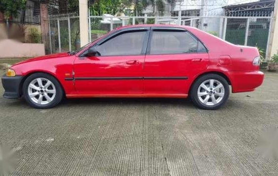 Honda Civic Esi 1993 EFI MT Red For Sale 