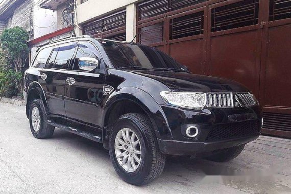 Mitsubishi Montero Sport 2011 BLACK FOR SALE
