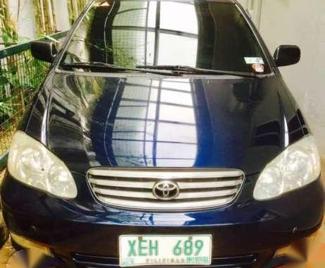 2 Units Toyota Altis 01 J AT and 02 G AT Individual Package