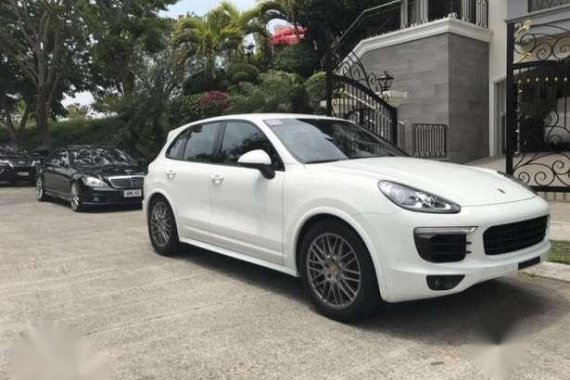 2017 Porsche Cayenne Diesel White For Sale 