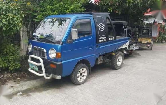 Suzuki Multicab 4x4 2010 MT Blue For Sale 