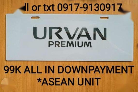 New 2017 Nissan NV350 Urvan For Sale 