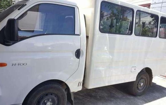 HYUNDAI H100 FB type 2014 model Dual Aircon Davao plate