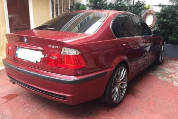 BMW 323i 2000 AT Red Sedan For Sale 
