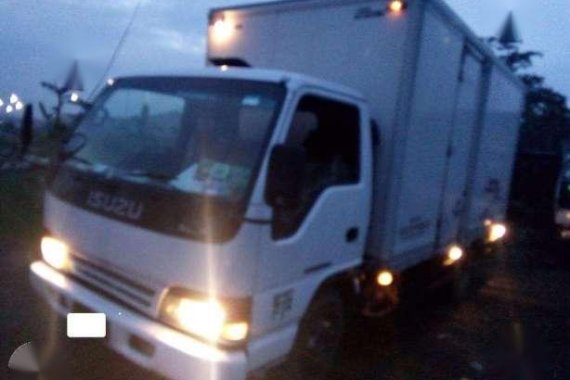 isuzu elf aluminum Van 4he1 Wide 14ft 6stud