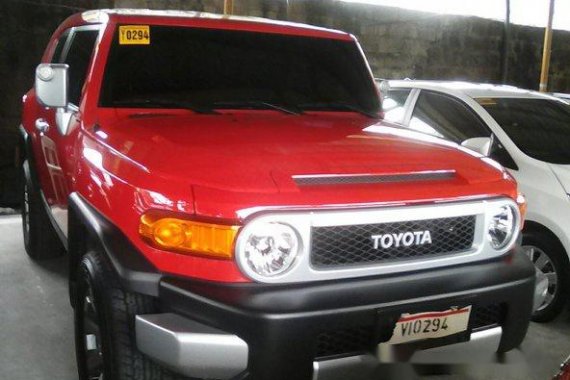 Toyota FJ Cruiser 2017 RED FOR SALE