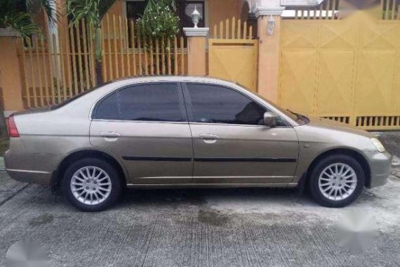 Honda Civic 2001 AT VTi-S Dimension