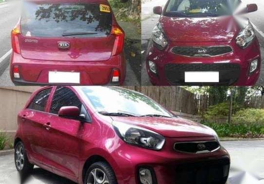 picanto 2016 pink KIA matic-