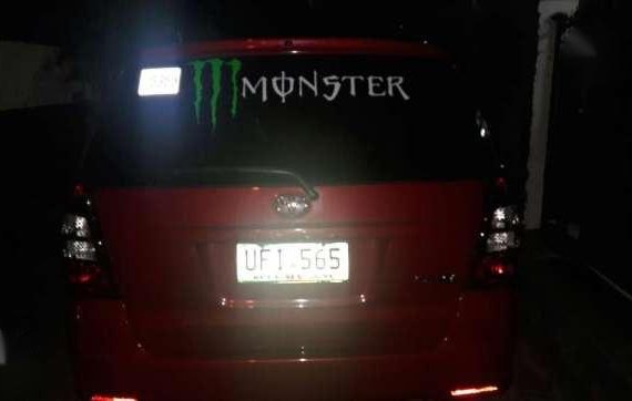 Toyota Innova E 2012 AT Red SUV For Sale 