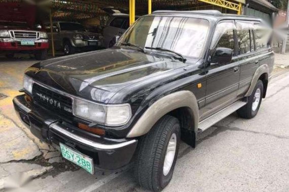 Toyota Land Cruiser 4x4 1990 AT Black For Sale 