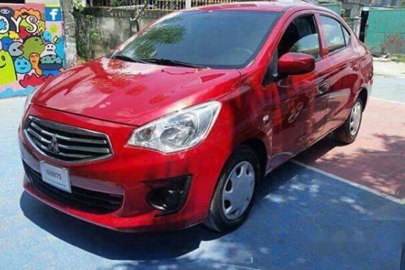 FOR SALE RED Mitsubishi Mirage G4 2015