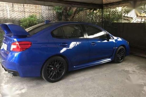 Subaru WRX Sti 2015 MT Blue For Sale 