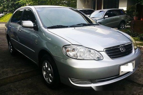 FOR SALE SILVER Toyota Corolla Altis 2005