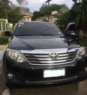 Toyota Fortuner 2013 2.7 G AT Black For Sale 