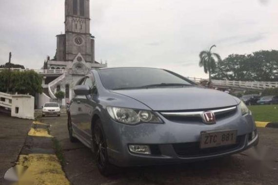 Honda Civic 1.8S 2008 AT Blue For Sale 