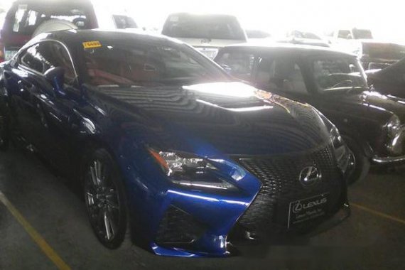 For sale Lexus RC F 2017