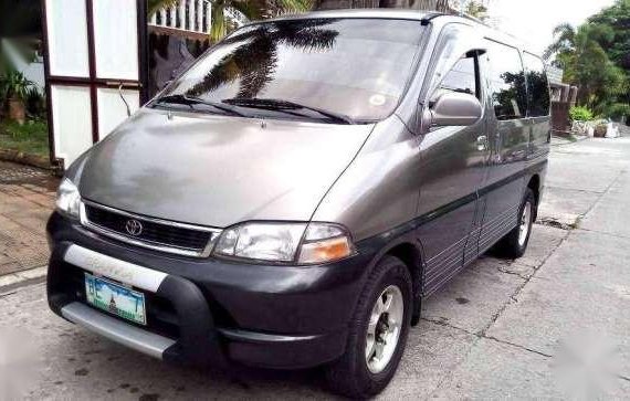 Like New 1998 Toyota Hiace Grandia 4WD 3.0 1KZ For Sale